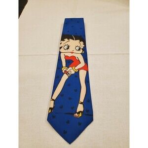 Vintage New w/out Tags 1997 Ralph Marlin I Appeal Betty Boop Tie